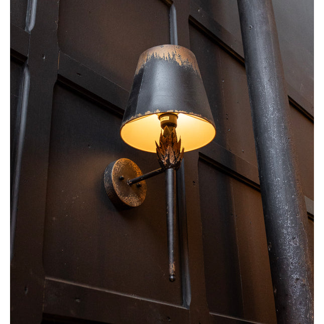 Iron Wall Light with Shade