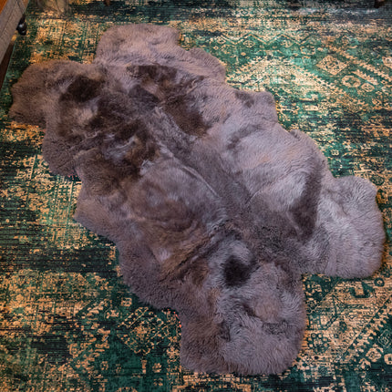 Sheepskin Rugs in Chocolate Brown (Various Sizes)