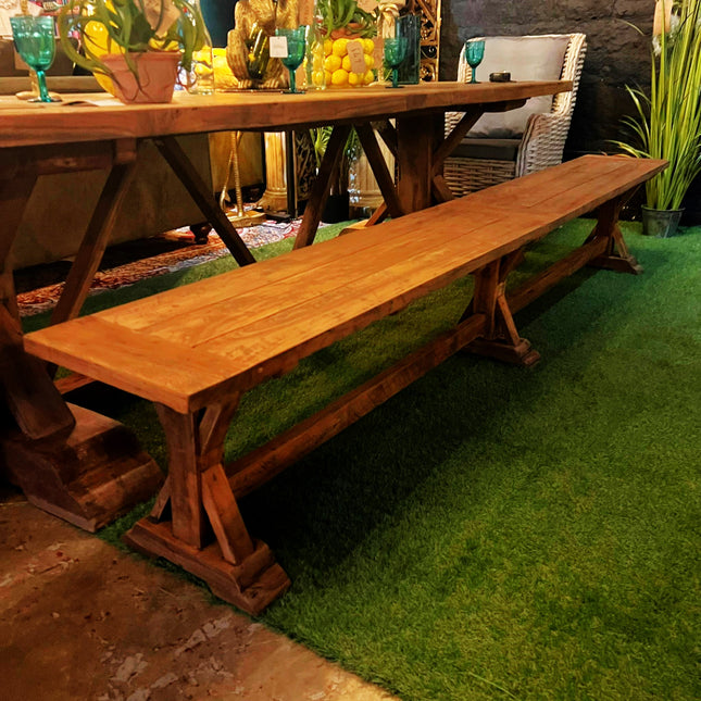 Valencia Garden Outdoor Backless Bench