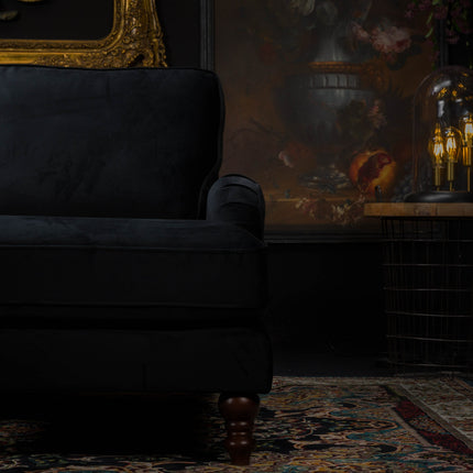 Albert Left Hand Facing Chaise Sofa Velvet