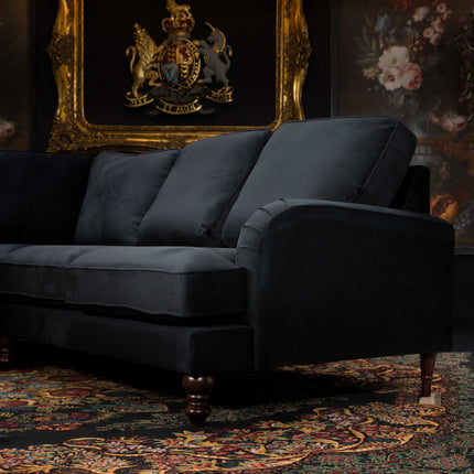 Albert 2 Corner 2 Sofa Velvet