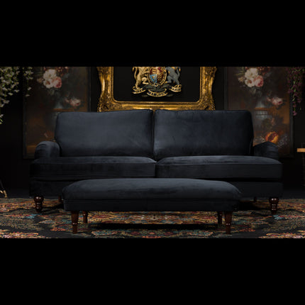 Albert Footstool Velvet