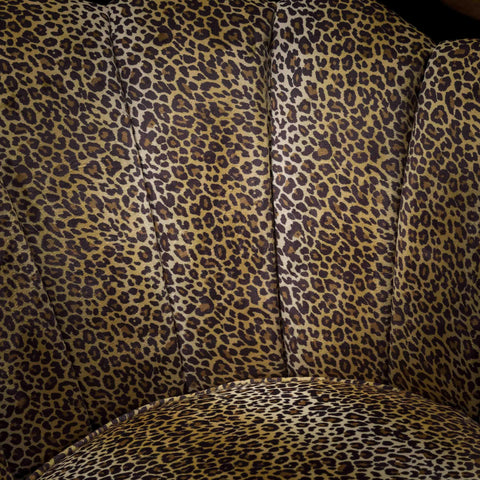 Leopard Shell Chair - Clearance
