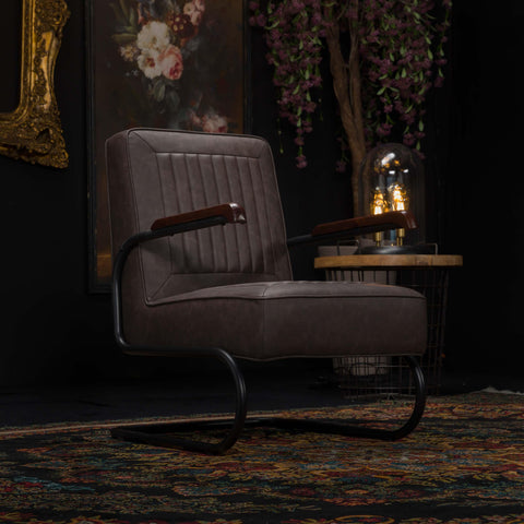 Retro Chair Grey (65 x 78 x 88cm)
