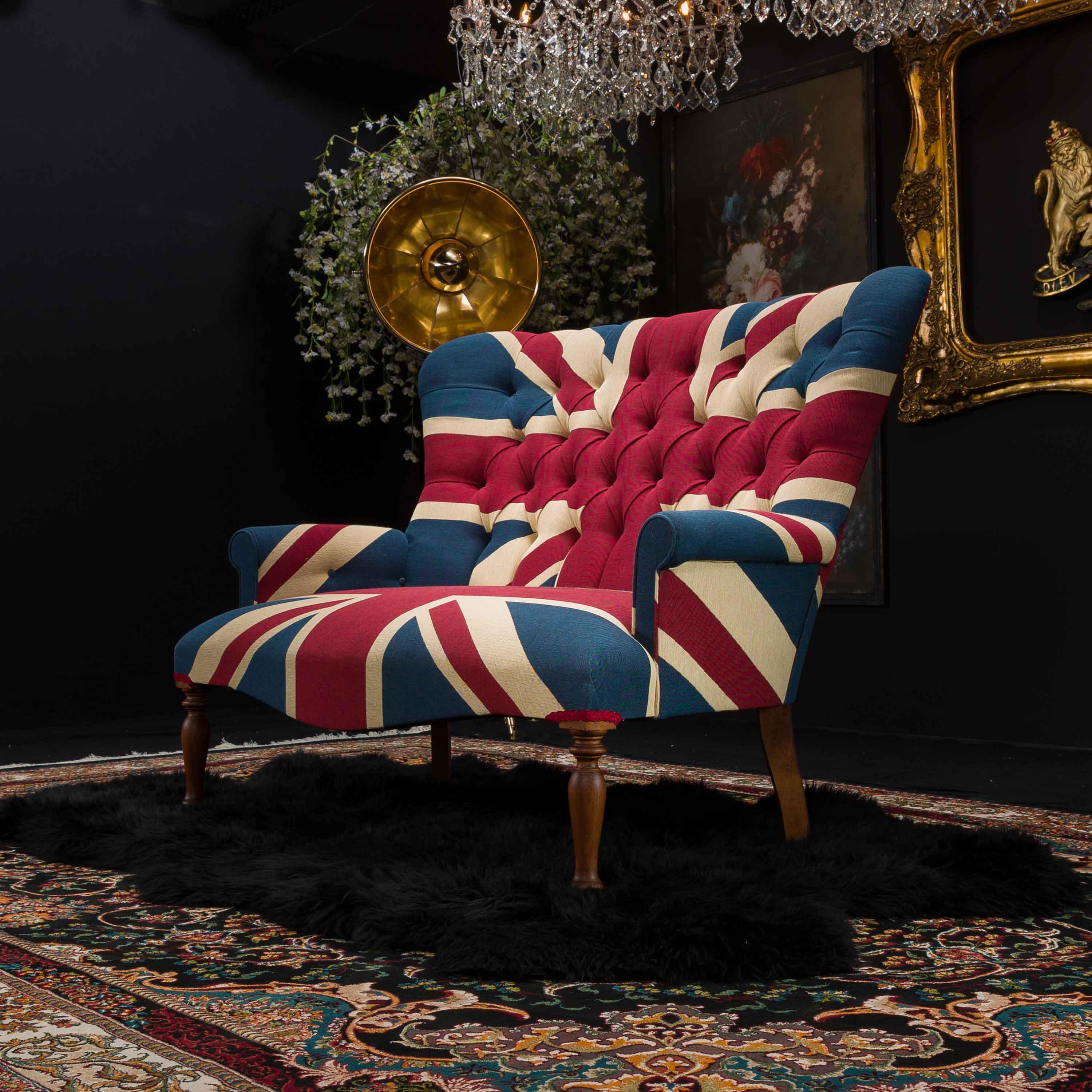 Union jack online chesterfield sofa