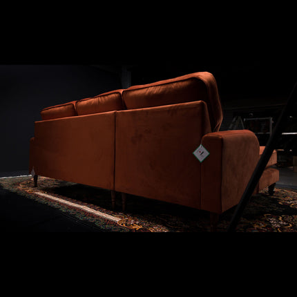 Albert Left Hand Facing Chaise Sofa Velvet