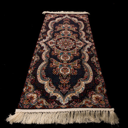 Vintage Black Rug (Various Sizes)