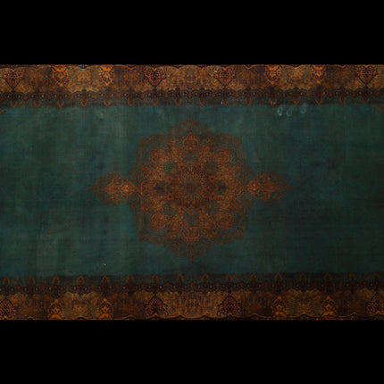 Vintage Teal Rug (Various Sizes)