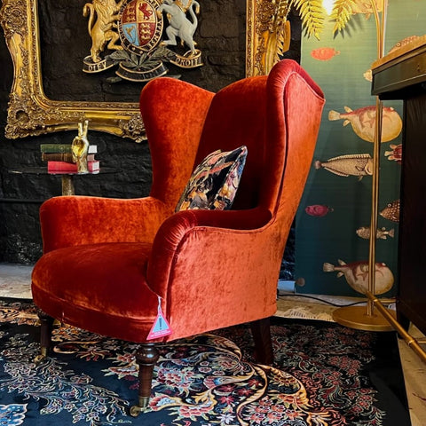Crawford Spink & Edgar Wing Chair