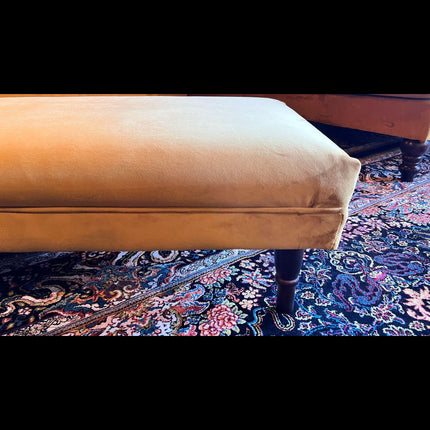 Albert Footstool Velvet