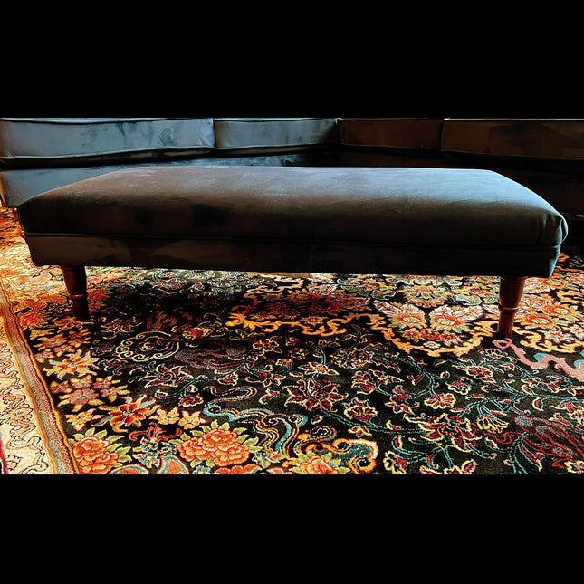 Albert Footstool Velvet