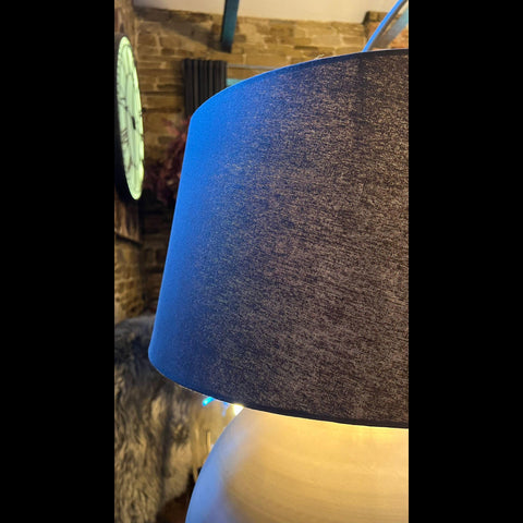 Table Lamp Brahma Dark Grey  - Last Chance