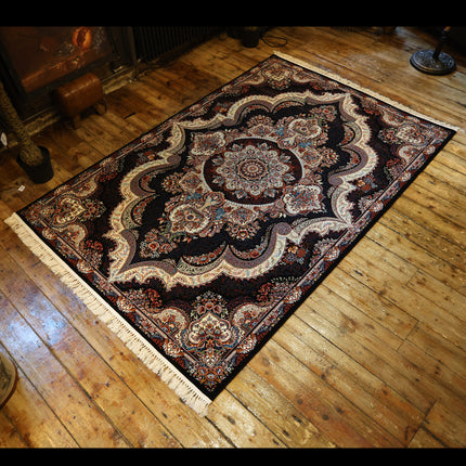 Vintage Black Rug (Various Sizes)