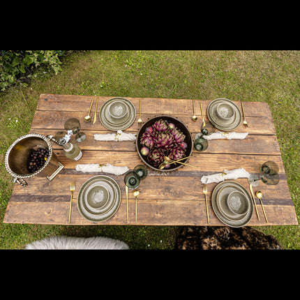 Vintage Folding Wooden Table