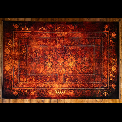 Vintage Orange Rug (Various Sizes)