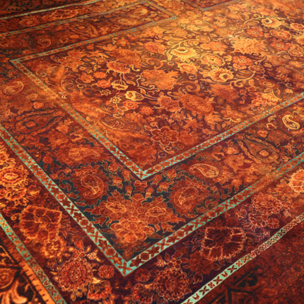 Vintage Orange Rug (Various Sizes)