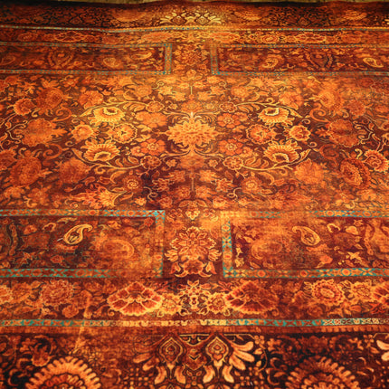 Vintage Orange Rug (Various Sizes)