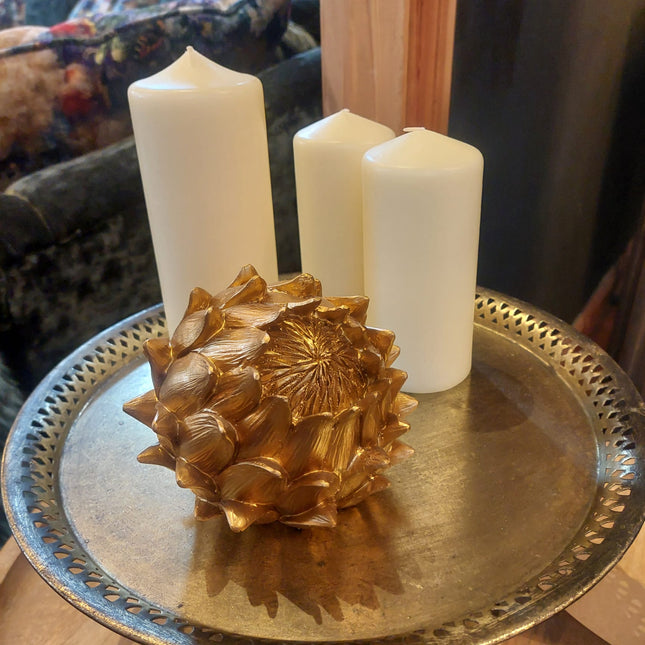 Gold Protea Ornament