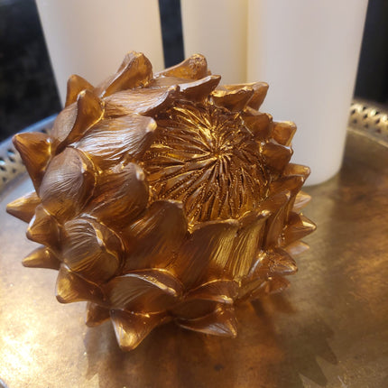 Gold Protea Ornament