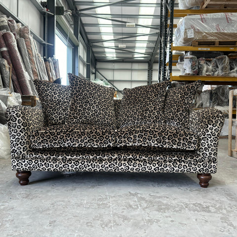 Bugsby 2 Seater in Leopard Cream - Clearance