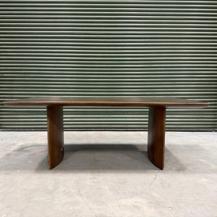 Small Wooden Ranch Dining Table - Ex Display