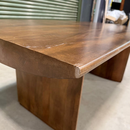 Small Wooden Ranch Dining Table - Ex Display