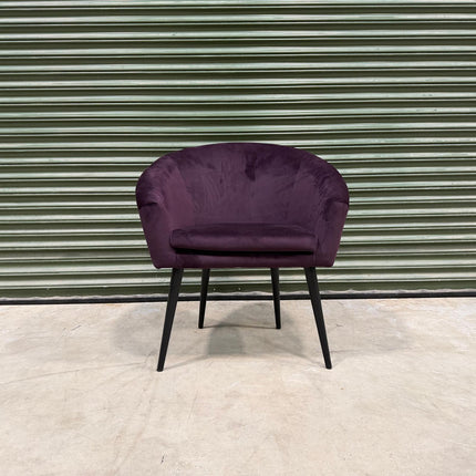 Peter Chair Plum Ex-Display