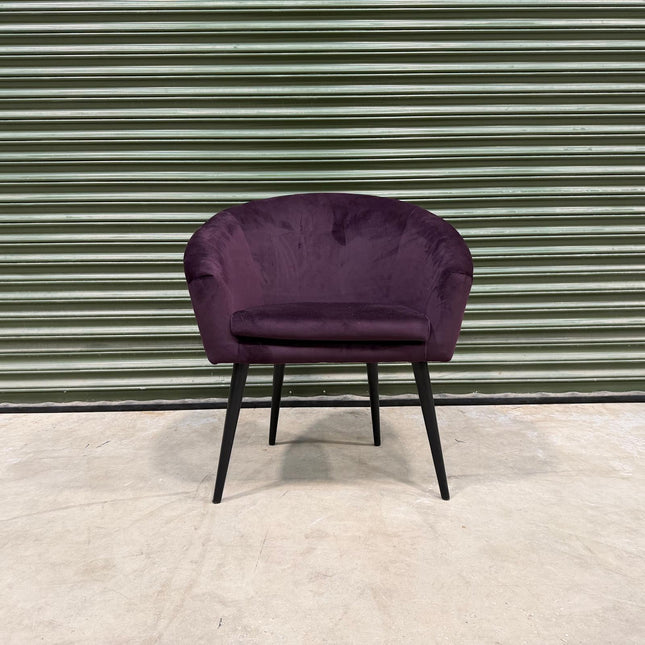 Peter Chair Plum Ex-Display