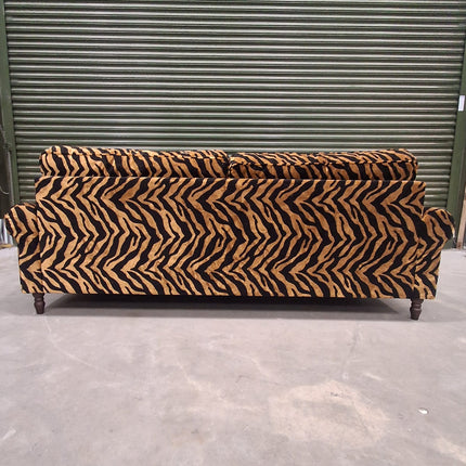 Dopamine 4 Seater Sofa in Zebra Gold - Factory Seconds