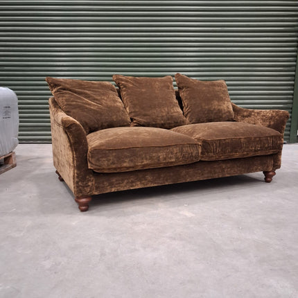 Bugsby 3 Seater in Sunshine Bronze Velvet - New