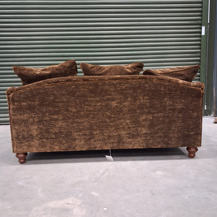 Bugsby 3 Seater in Sunshine Bronze Velvet - New