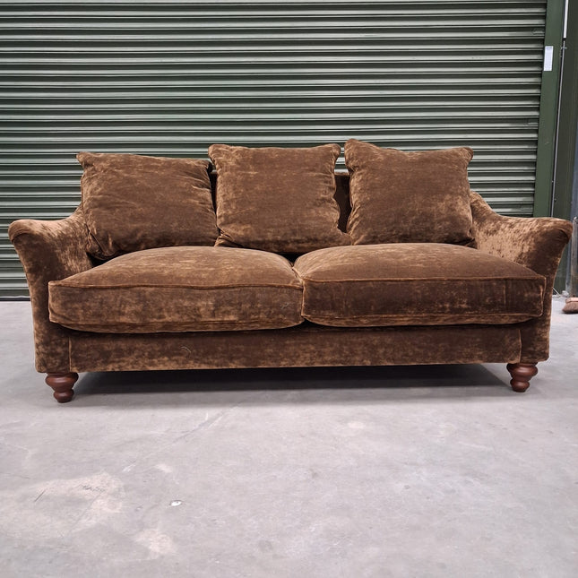 Bugsby 3 Seater in Sunshine Bronze Velvet - New