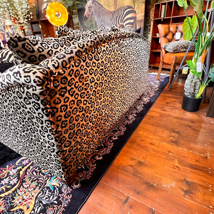 Bugsby 2 Seater Sofa in Leopard Cream - Ex Display