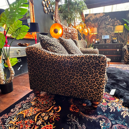 Bugsby 2 Seater Sofa in Leopard Cream - Ex Display