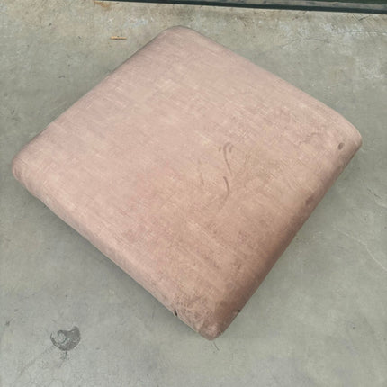 Hartington Footstool in Heritage Biscuit Velvet- Clearance