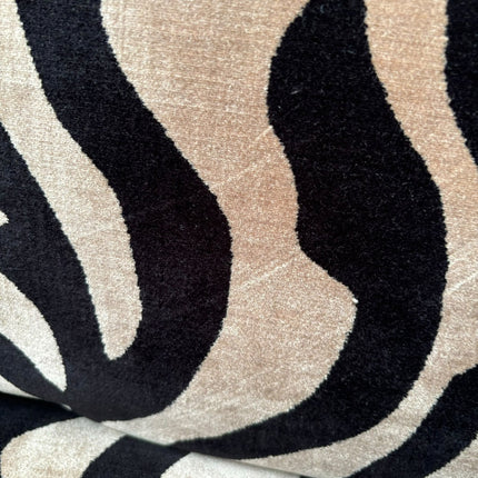 Dopamine 3 Seater Sofa in Zebra Cream Stripe - Ex Display