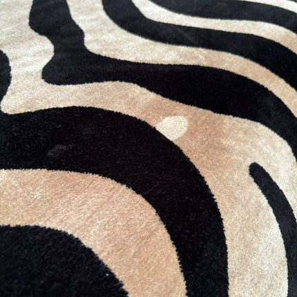 Dopamine 3 Seater Sofa in Zebra Cream Stripe - Ex Display