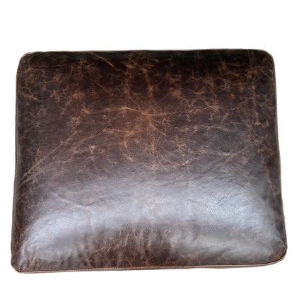 Benji Footstool in Leather