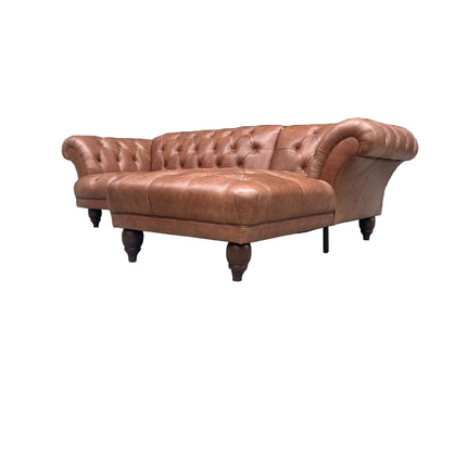 Oskar Italia Chesterfield in Arena Leather