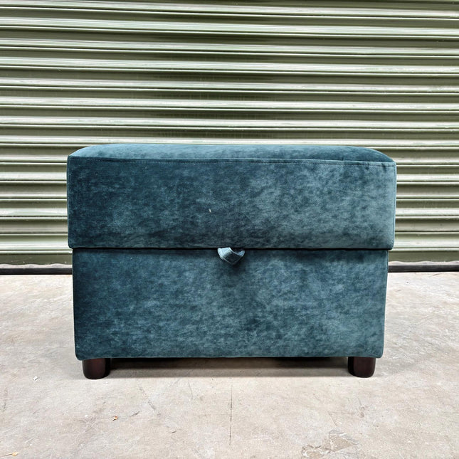 Hartington Storage Footstool in Richmond Velvet (Various Colours) - Clearance