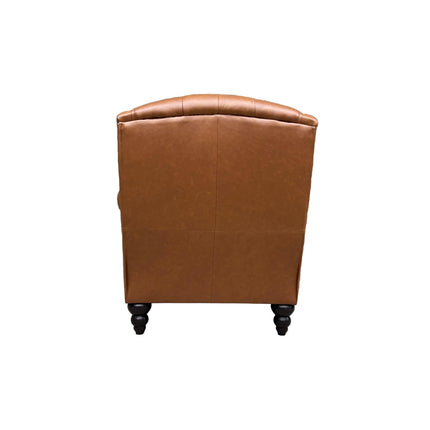 Bertie Armchair Wingback in Leather