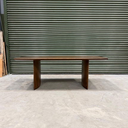 Small Wooden Ranch Dining Table - Ex Display