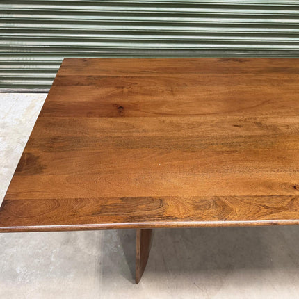 Small Wooden Ranch Dining Table - Ex Display