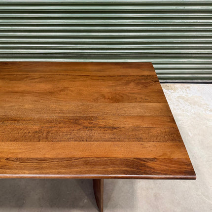 Small Wooden Ranch Dining Table - Ex Display