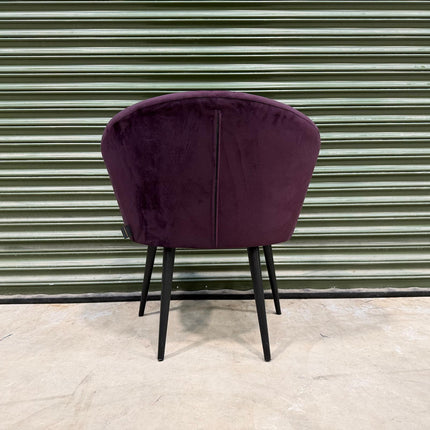 Peter Chair Plum Ex-Display