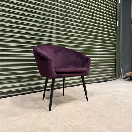 Peter Chair Plum Ex-Display