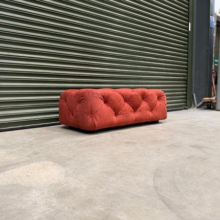 Footstool Chessington Cube Rectangular Sunset/Duke - Ex Display