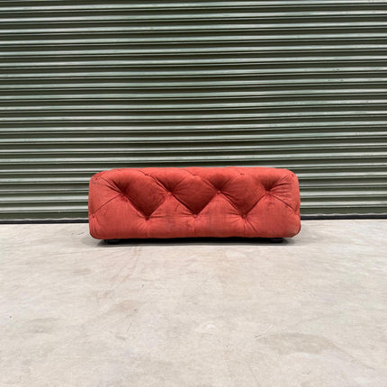 Footstool Chessington Cube Rectangular Sunset/Duke - Ex Display