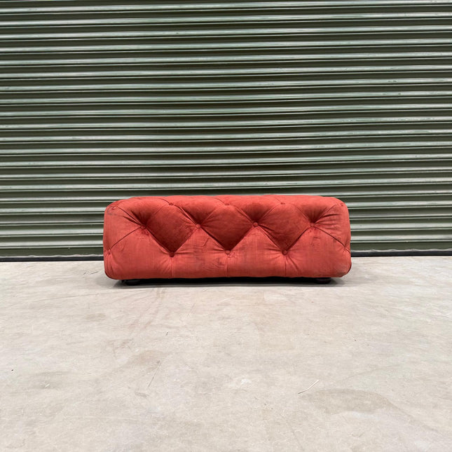 Footstool Chessington Cube Rectangular Sunset/Duke - Ex Display