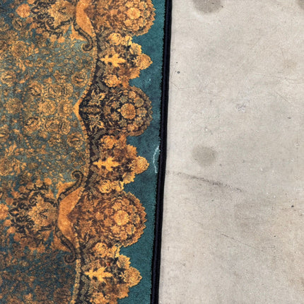 Rug Distressed Teal Small - Factory Seconds